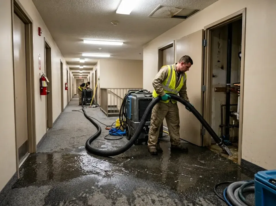 multi-unit-apartment-hallway-f-005 — frequently asked questions, Emergency Burst Pipe Water Extraction & Removal in Sagamore…